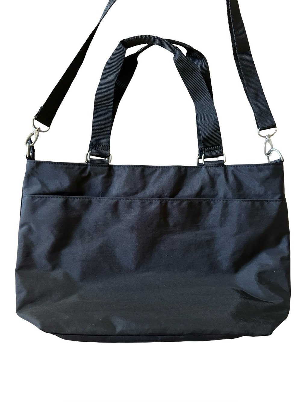 Baggallini Boulevard Laptop Tote Back Shoulder Strap Black - Picture 5 of 8
